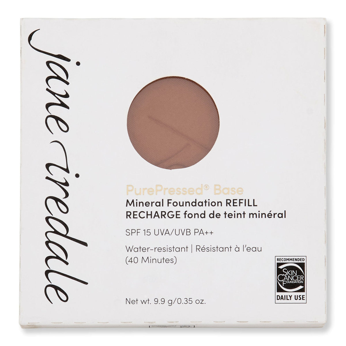Jane Iredale Jane Iredale PurePressed Base Mineral Foundation Refill Tinted Moisturizers & Foundations Warm Brown 