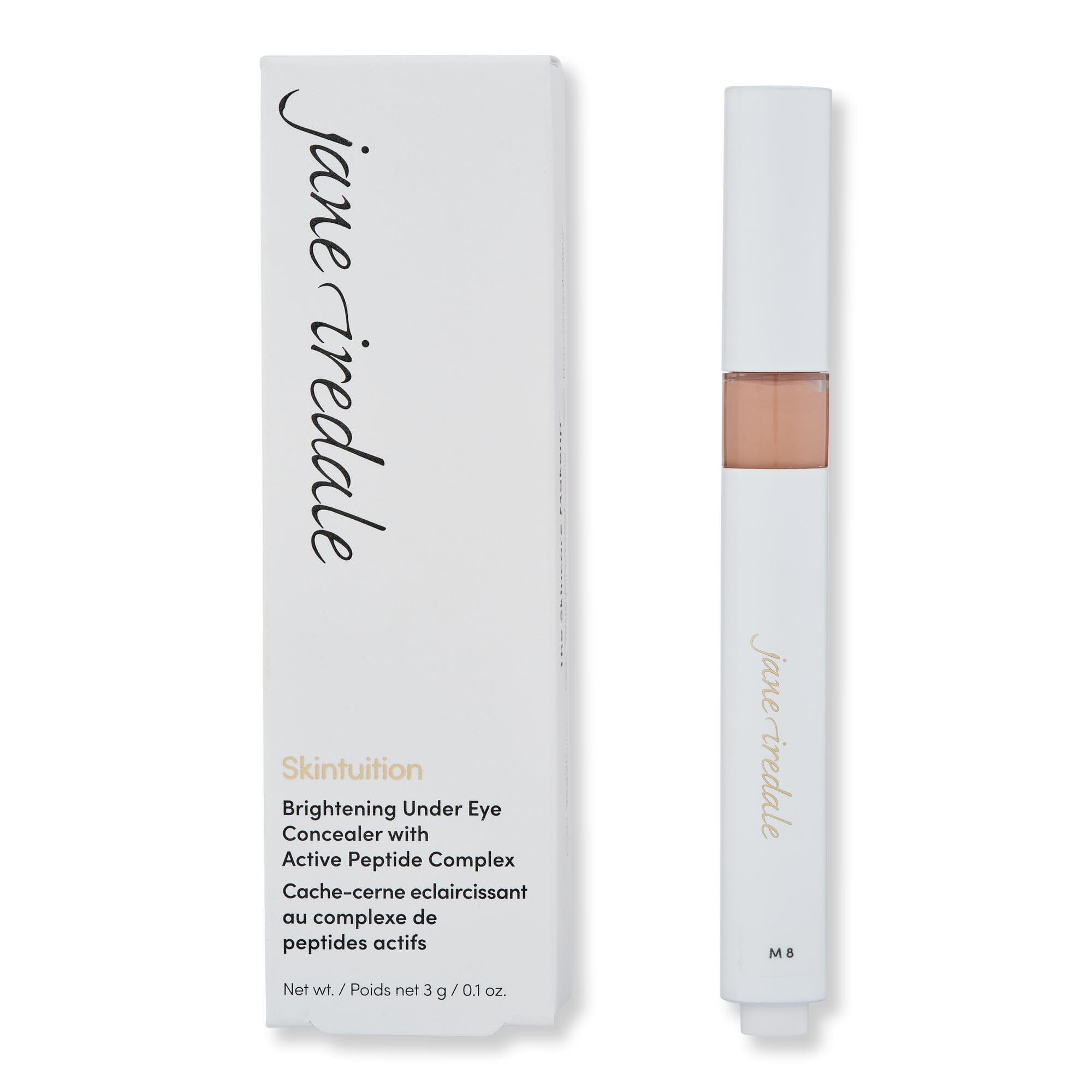 Jane Iredale Jane Iredale Skintuition Brightening Under Eye Concealer with Active Peptide Complex Face Concealers 