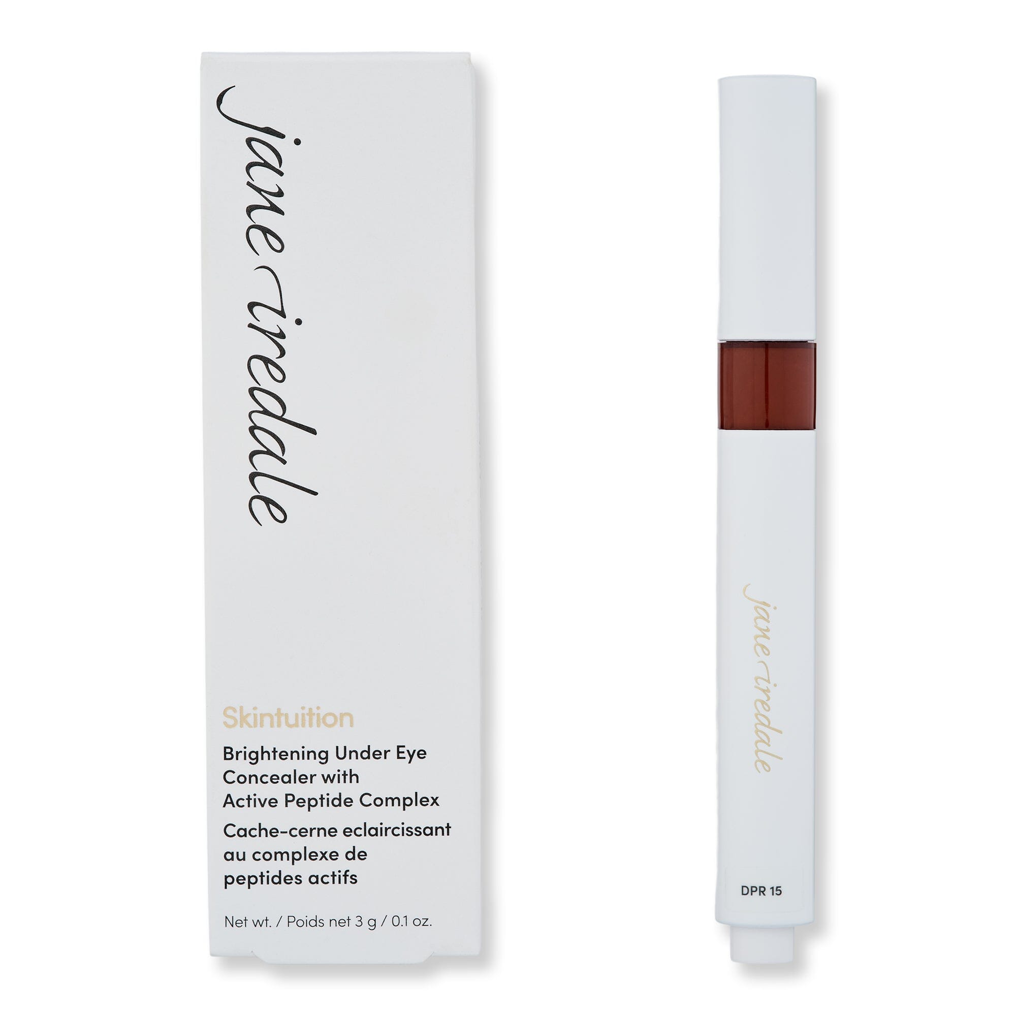 Jane Iredale Jane Iredale Skintuition Brightening Under Eye Concealer with Active Peptide Complex Face Concealers 