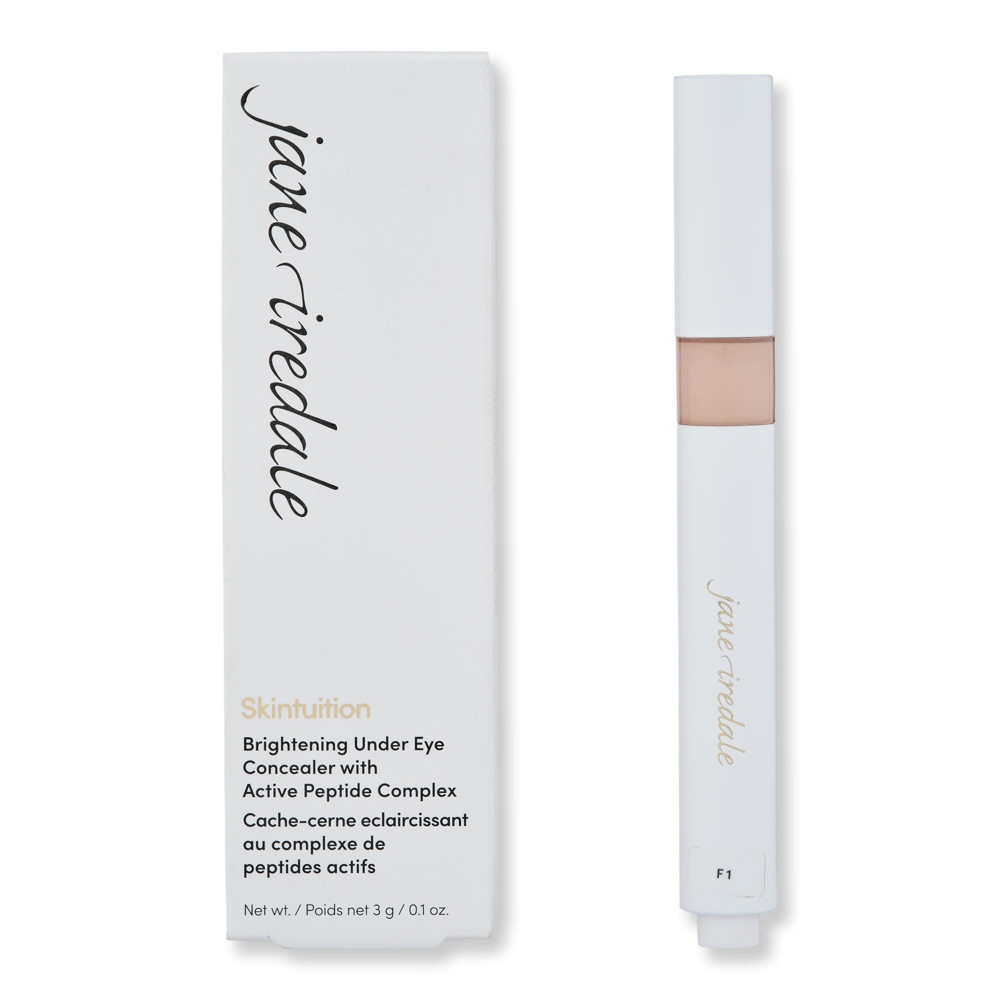 Jane Iredale Jane Iredale Skintuition Brightening Under Eye Concealer with Active Peptide Complex Face Concealers 