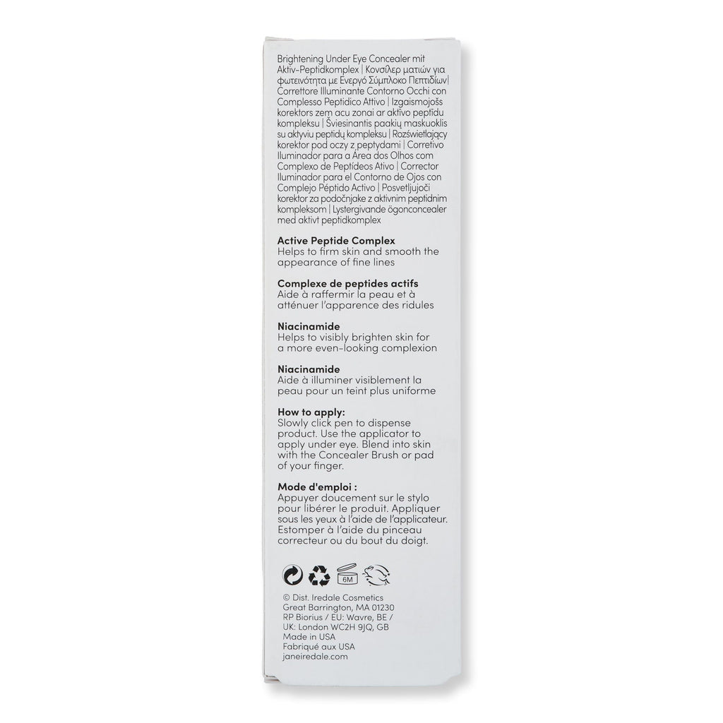 Jane Iredale Jane Iredale Skintuition Brightening Under Eye Concealer with Active Peptide Complex Face Concealers 