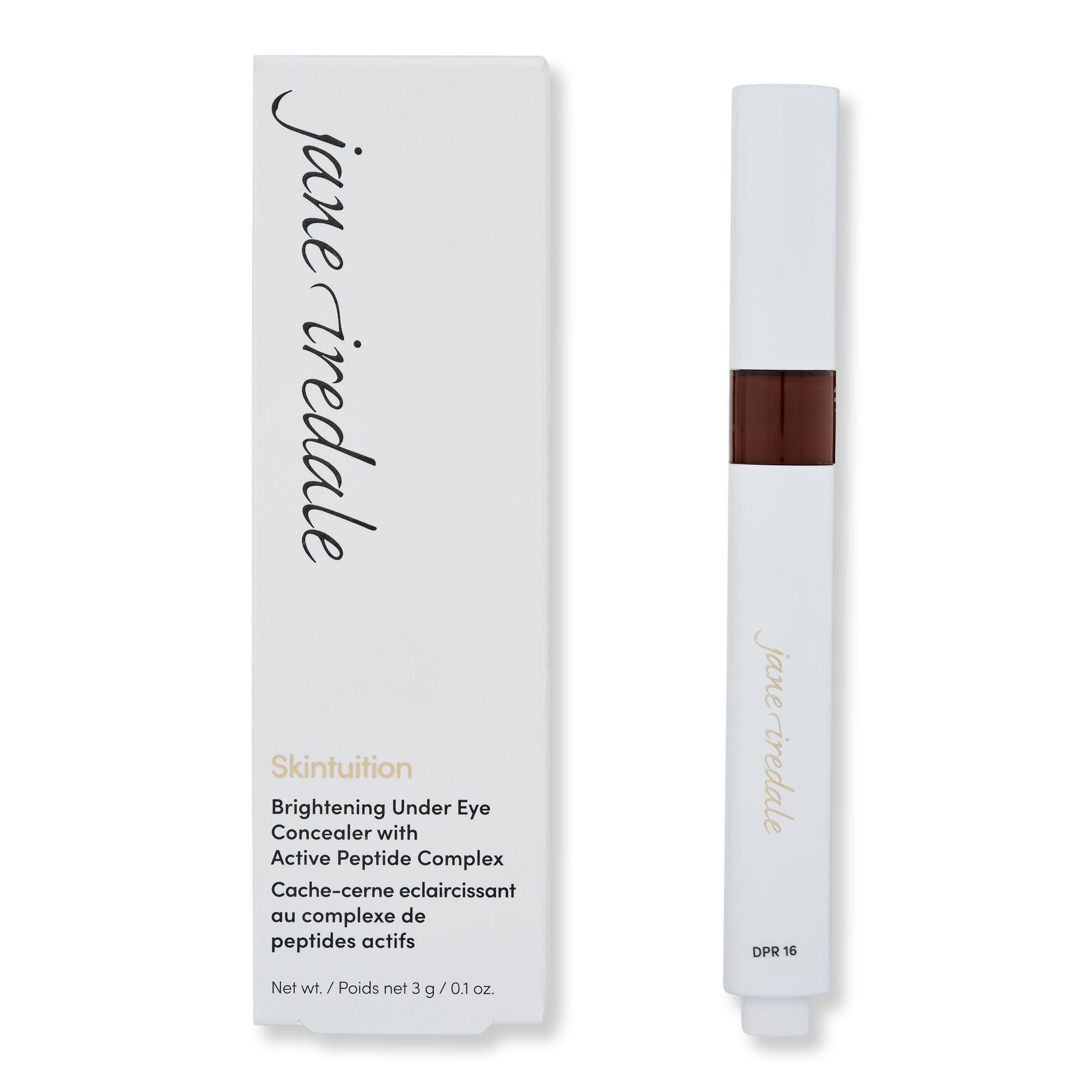 Jane Iredale Jane Iredale Skintuition Brightening Under Eye Concealer with Active Peptide Complex Face Concealers 