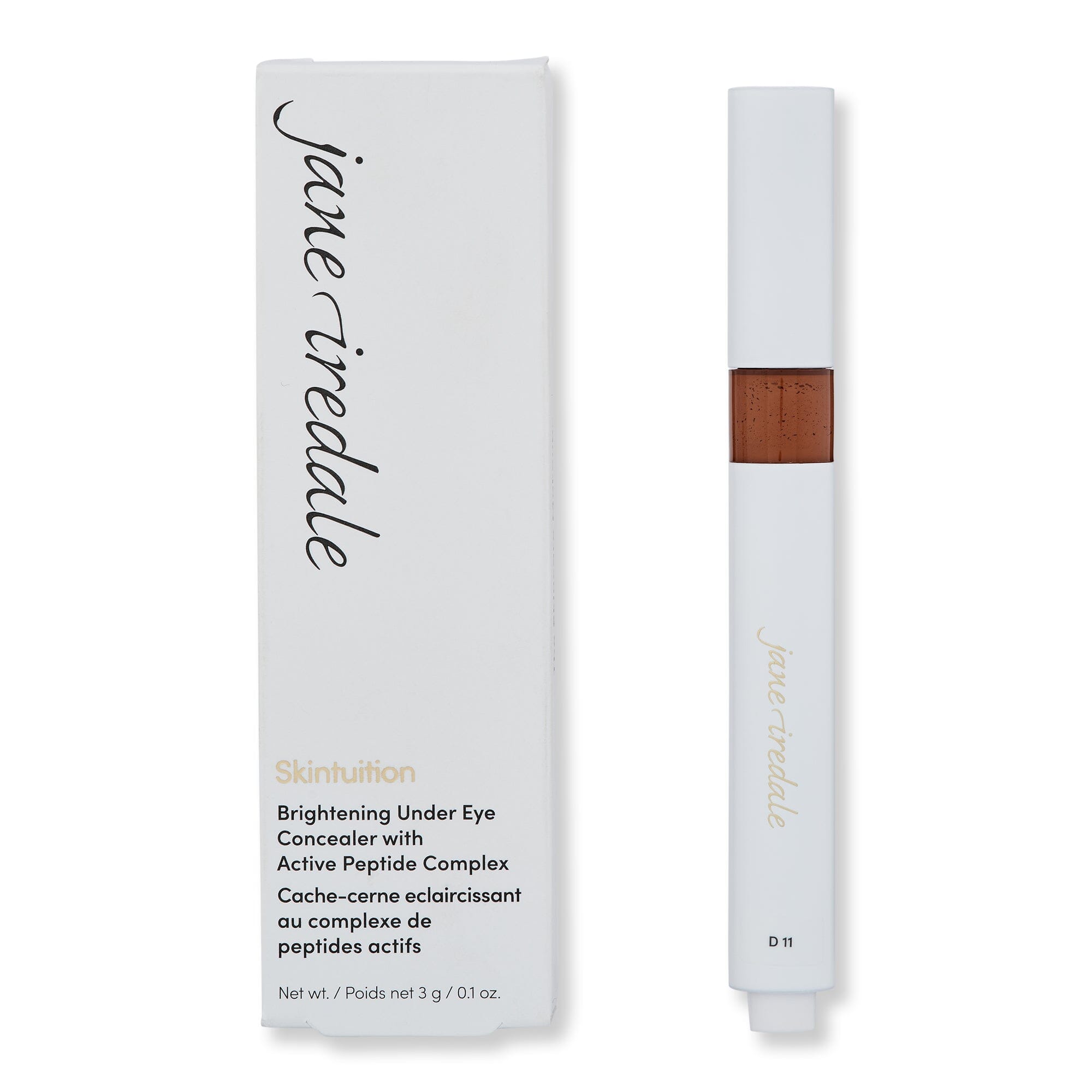 Jane Iredale Jane Iredale Skintuition Brightening Under Eye Concealer with Active Peptide Complex Face Concealers 