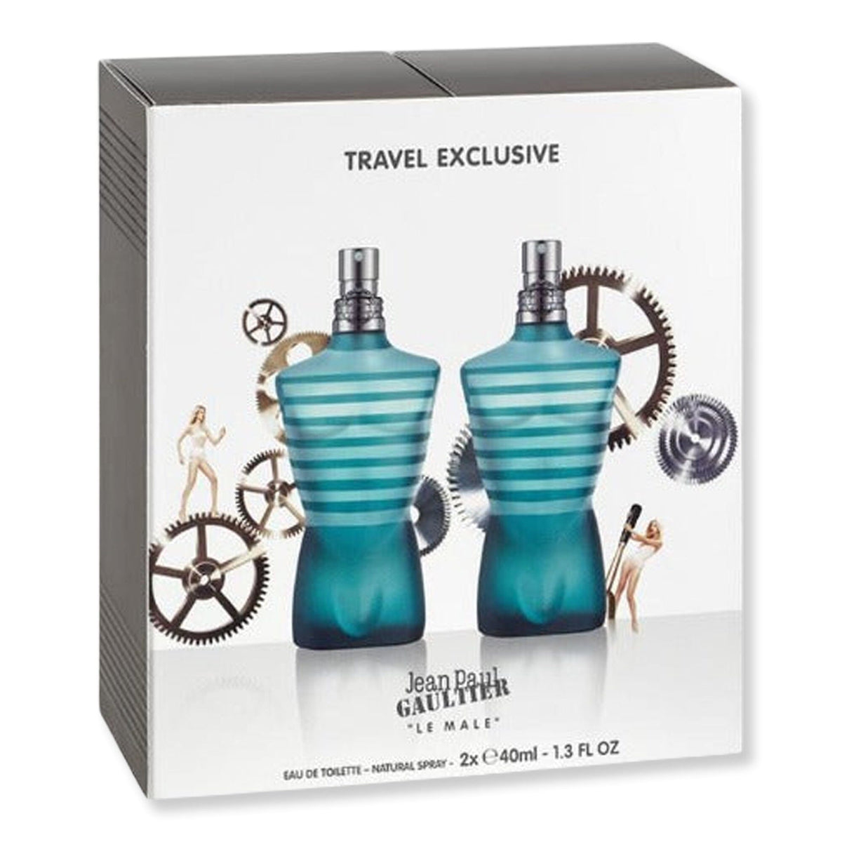 Jean Paul Gaultier Jean Paul Gaultier Le Male 2 Piece Gift Set Perfume 