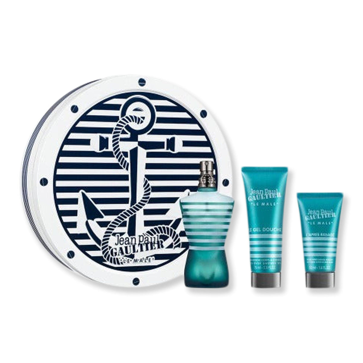 Jean Paul Gaultier Jean Paul Gaultier Le Male 3 Piece Gift Set Perfume 