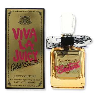 Juicy Couture Juicy Couture Viva La Juicy Gold Couture Eau De Parfum Spray for Women Perfume 3.4 oz 