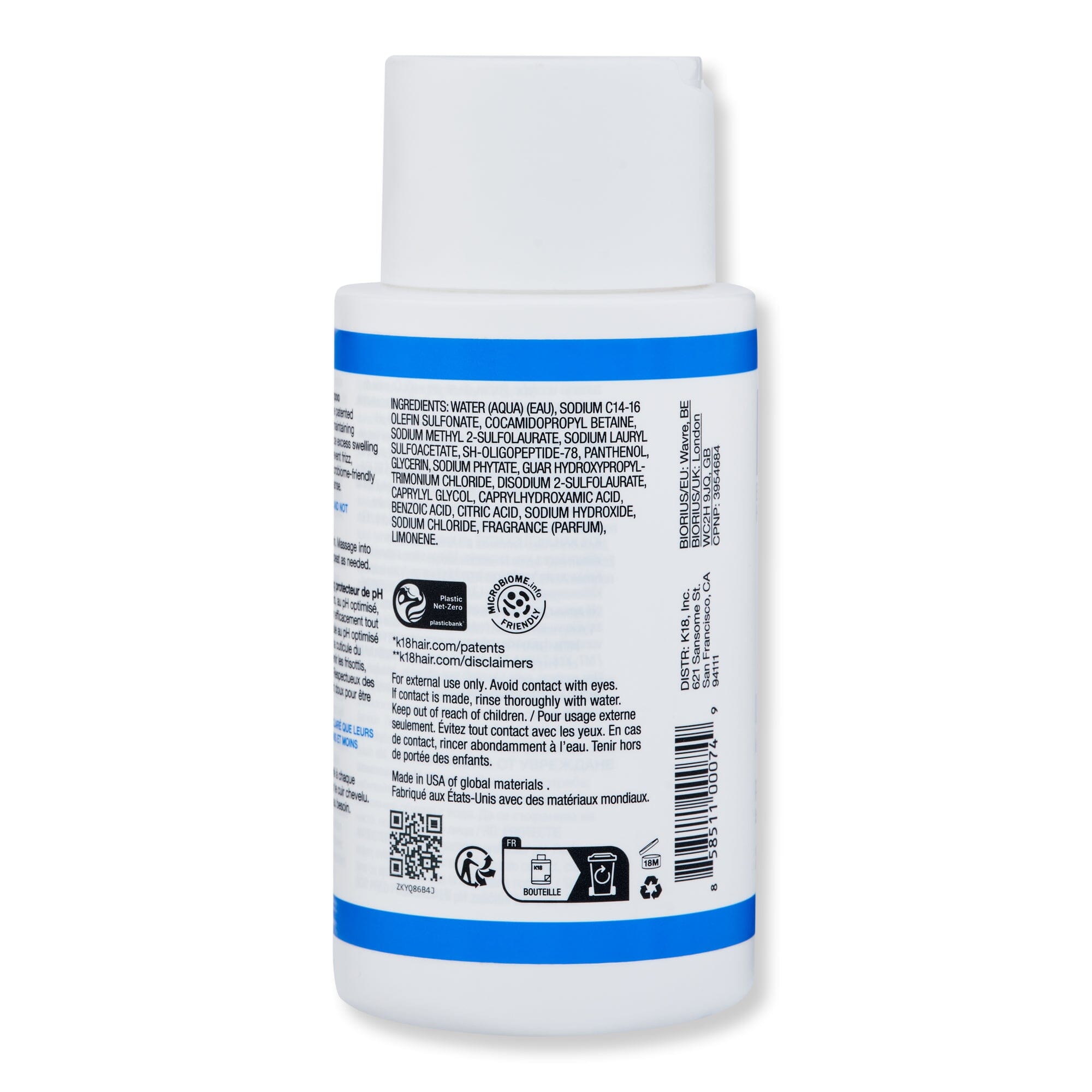 K18 K18 Damage Shield pH Protective Shampoo Shampoos 