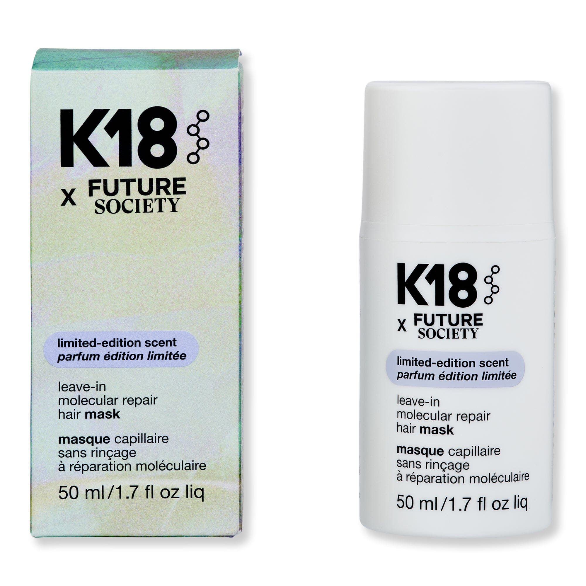 K18 K18 Future Society Leave-In Molecular Repair Hair Mask Hair Masques 