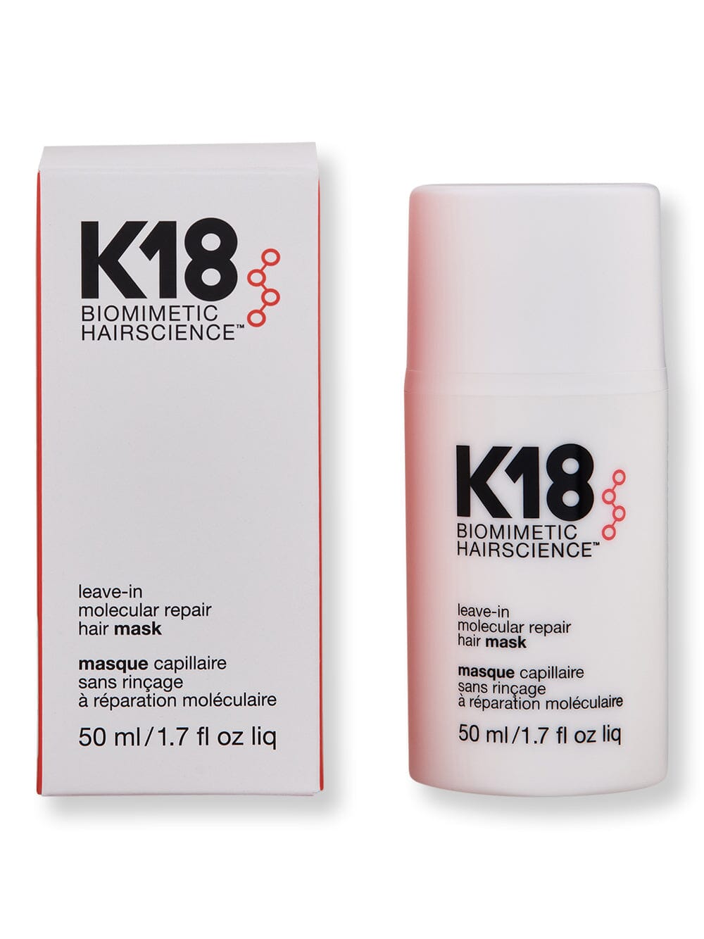 K18 K18 Leave-In Molecular Repair Hair Mask Hair Masques 