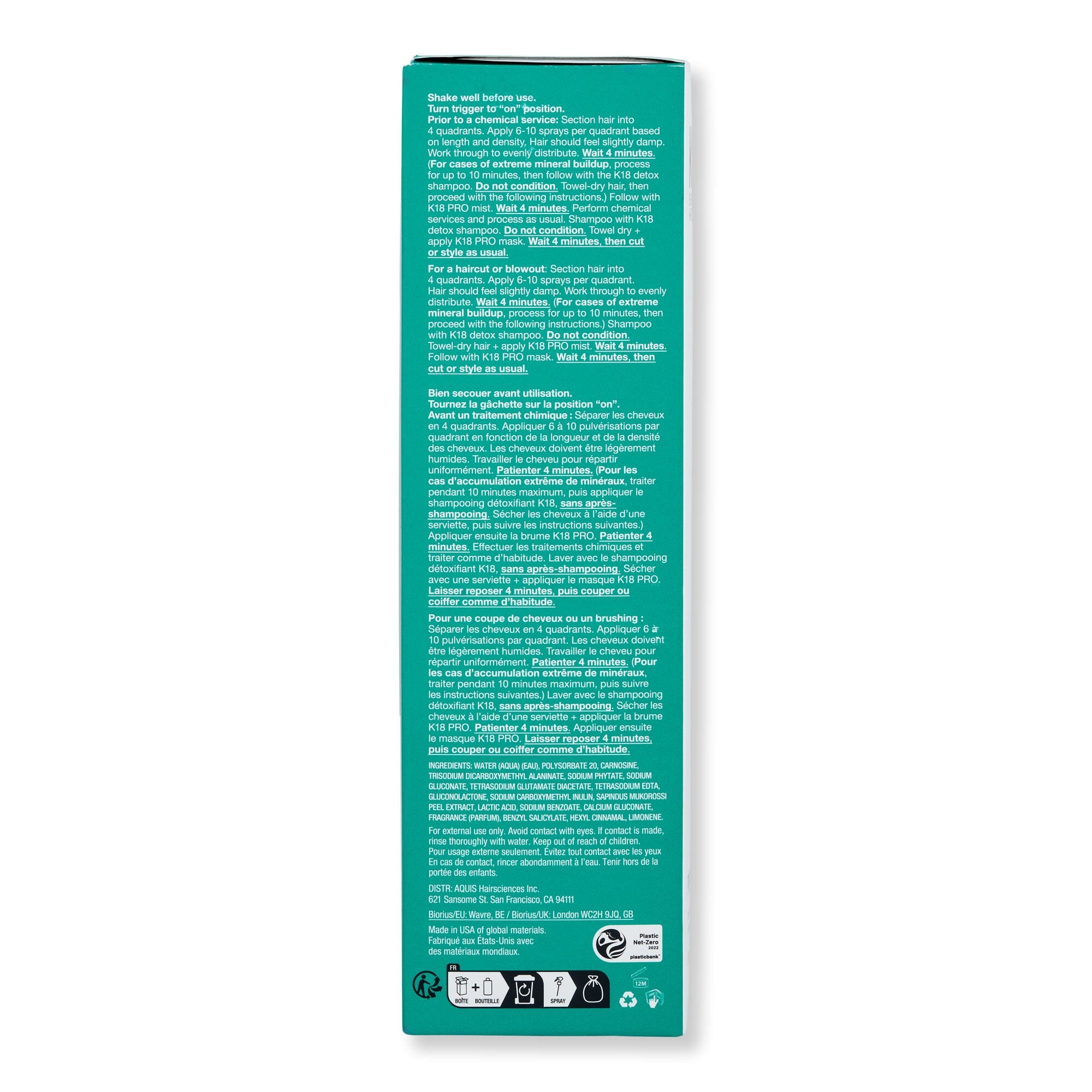 K18 K18 Peptide Prep Pro Chelating Hair Complex Hair & Scalp Repair 