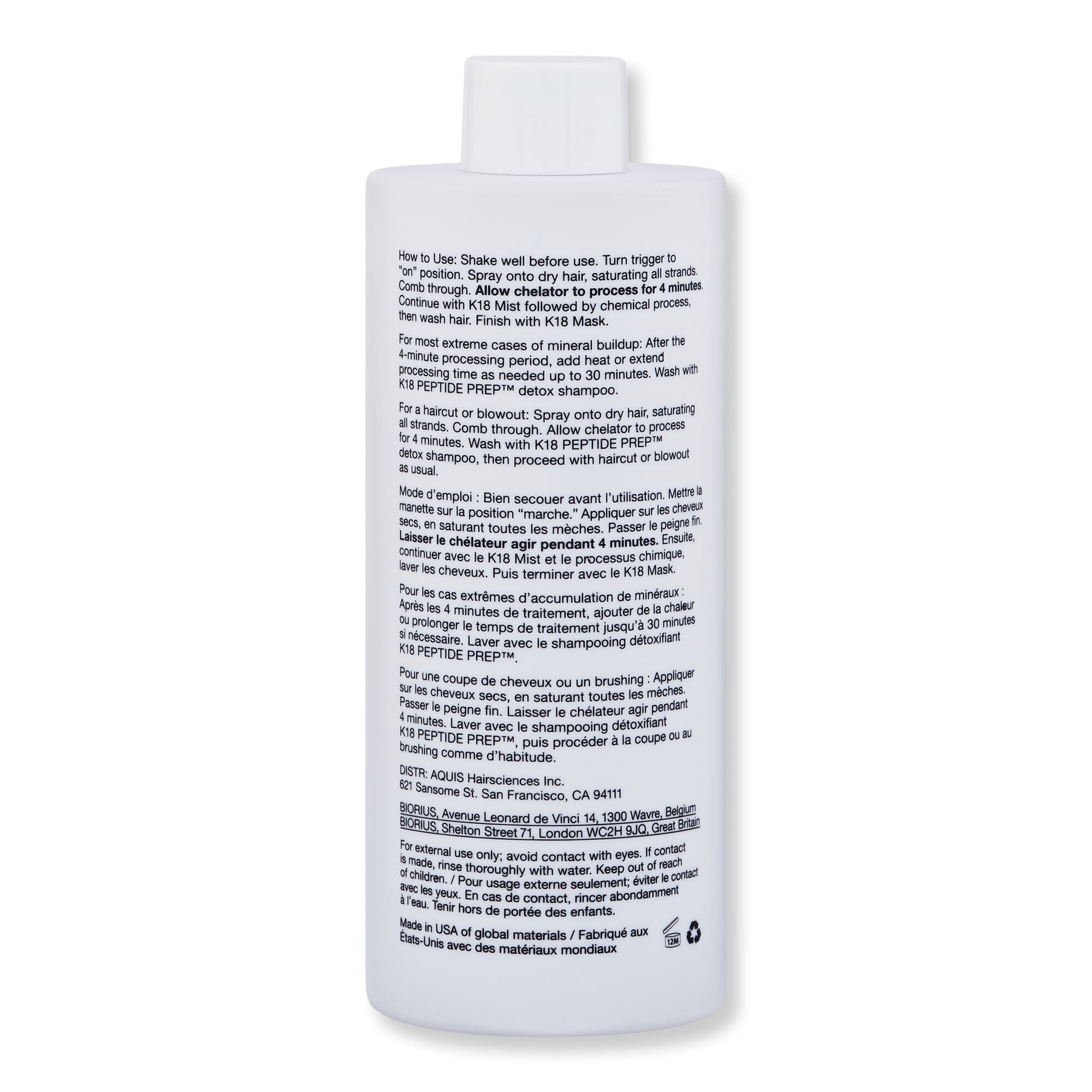 K18 K18 Peptide Prep Pro Chelating Hair Complex Hair & Scalp Repair 