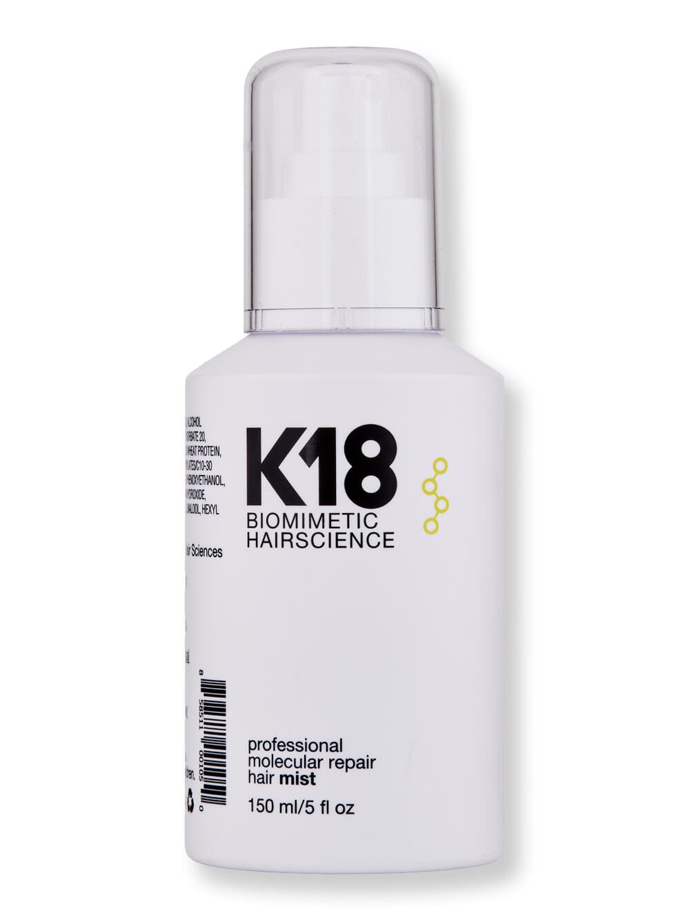 K18 K18 Professional Molecular Repair Hair Mist Hair Masques 5 fl oz 