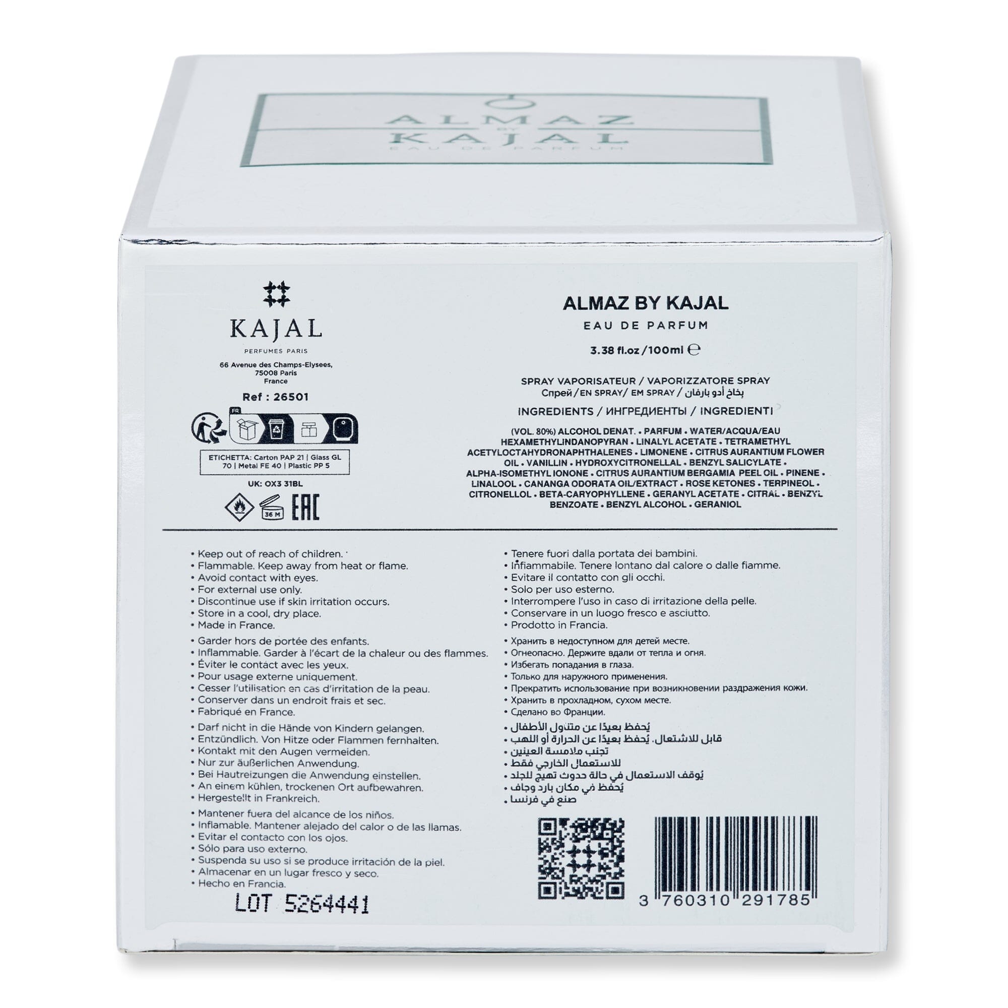 Kajal Kajal Almaz By Kajal EDP Perfume 