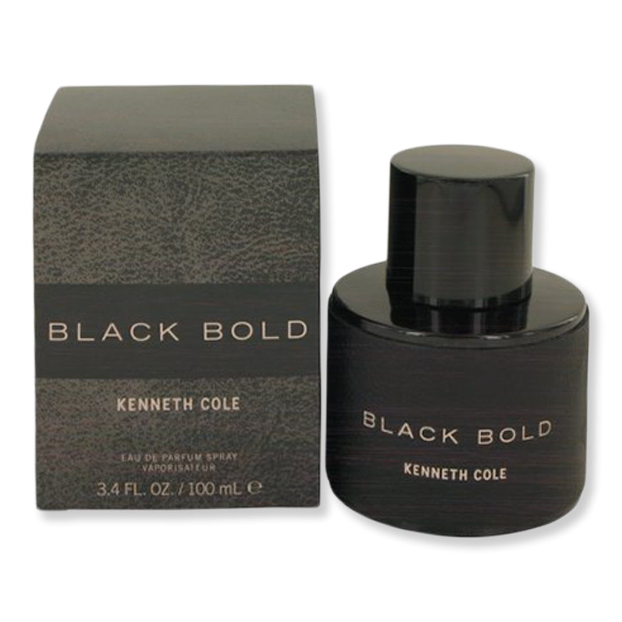 Kenneth Cole Kenneth Cole Black Bold Eau De Parfum Spray For Men Perfume 3.4 oz / 100 ml 