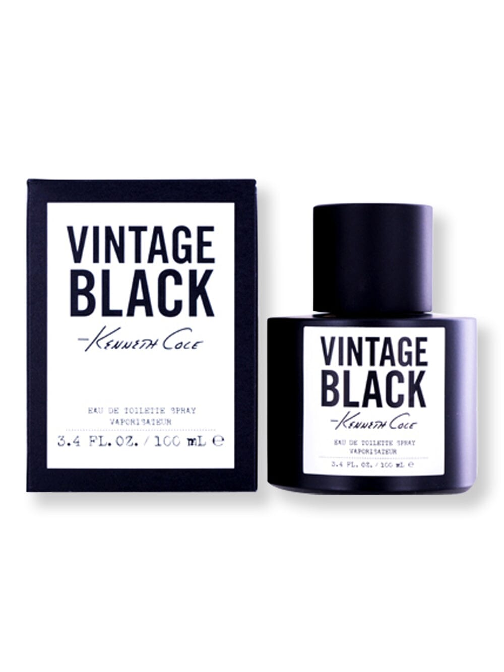 Kenneth Cole Kenneth Cole Vintage Black EDT Spray 3.4 oz Perfume 