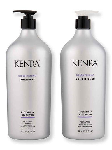 Kenra Kenra Brightening Shampoo & Conditioner 1L Hair Care Value Sets 