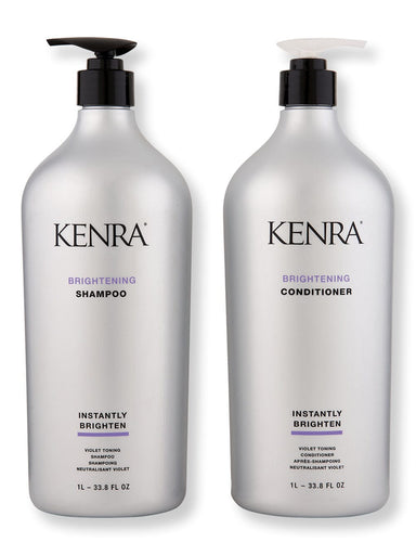 Kenra Kenra Brightening Shampoo & Conditioner 1L Hair Care Value Sets 