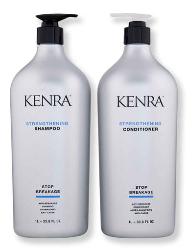 Kenra Kenra Strengthening Shampoo & Conditioner Liter Hair Care Value Sets 