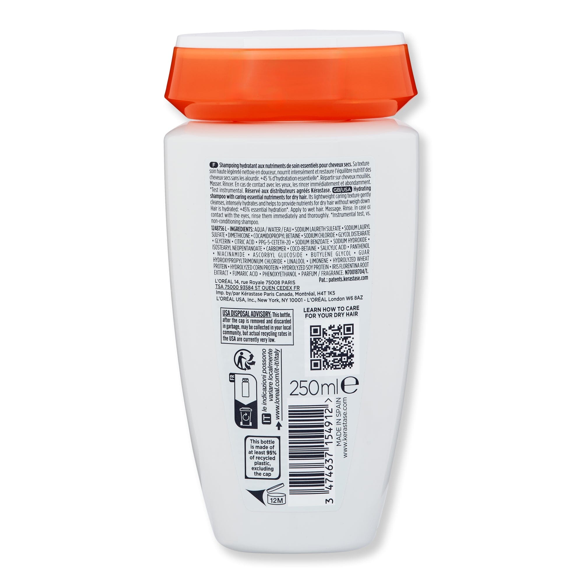 Kerastase Kerastase Nutritive Bain Satin Shampoo Shampoos 