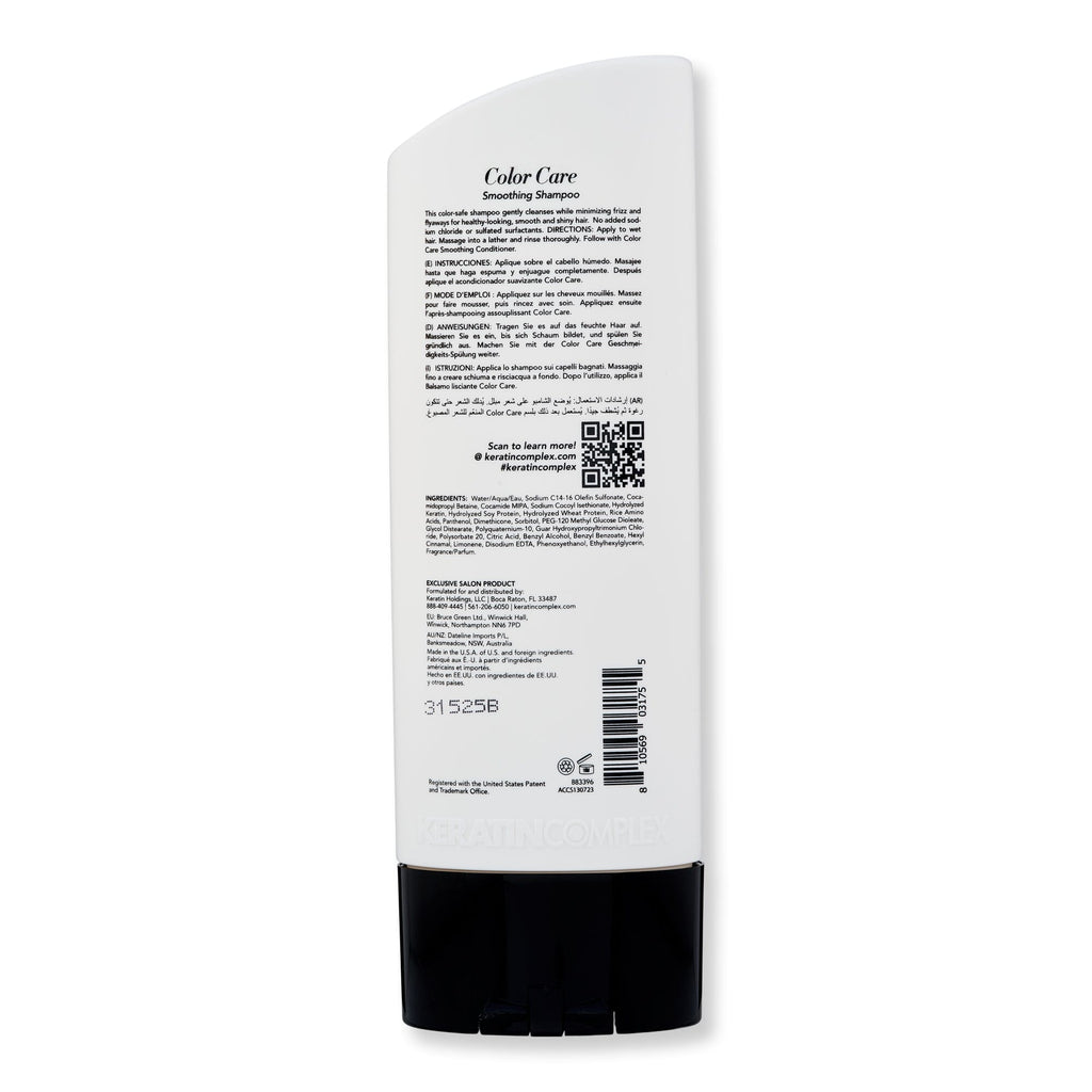 Keratin Complex Keratin Complex Color Care Smoothing Shampoo Shampoos 