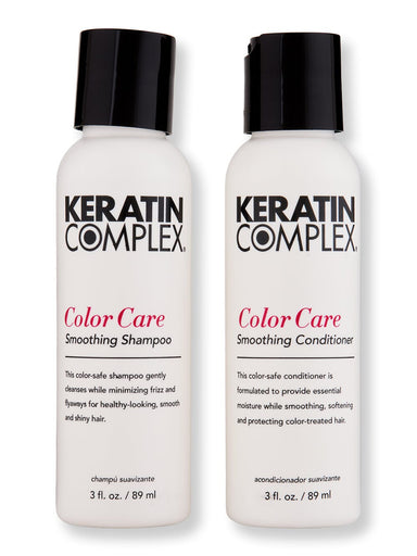 Keratin Complex Keratin Complex Color Care Travel Valet Shampoo & Conditioner Shampoos 3 oz 