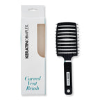 Keratin Complex Keratin Complex Curved Vent Brush Black Hair Brushes & Combs 