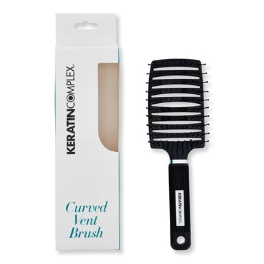 Keratin Complex Keratin Complex Curved Vent Brush Black Hair Brushes & Combs 
