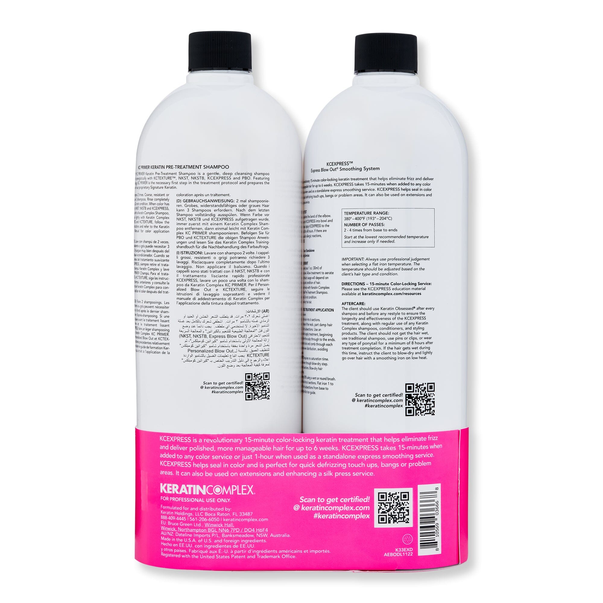 Keratin Complex Keratin Complex KcExpress Kit Hair Care Value Sets 