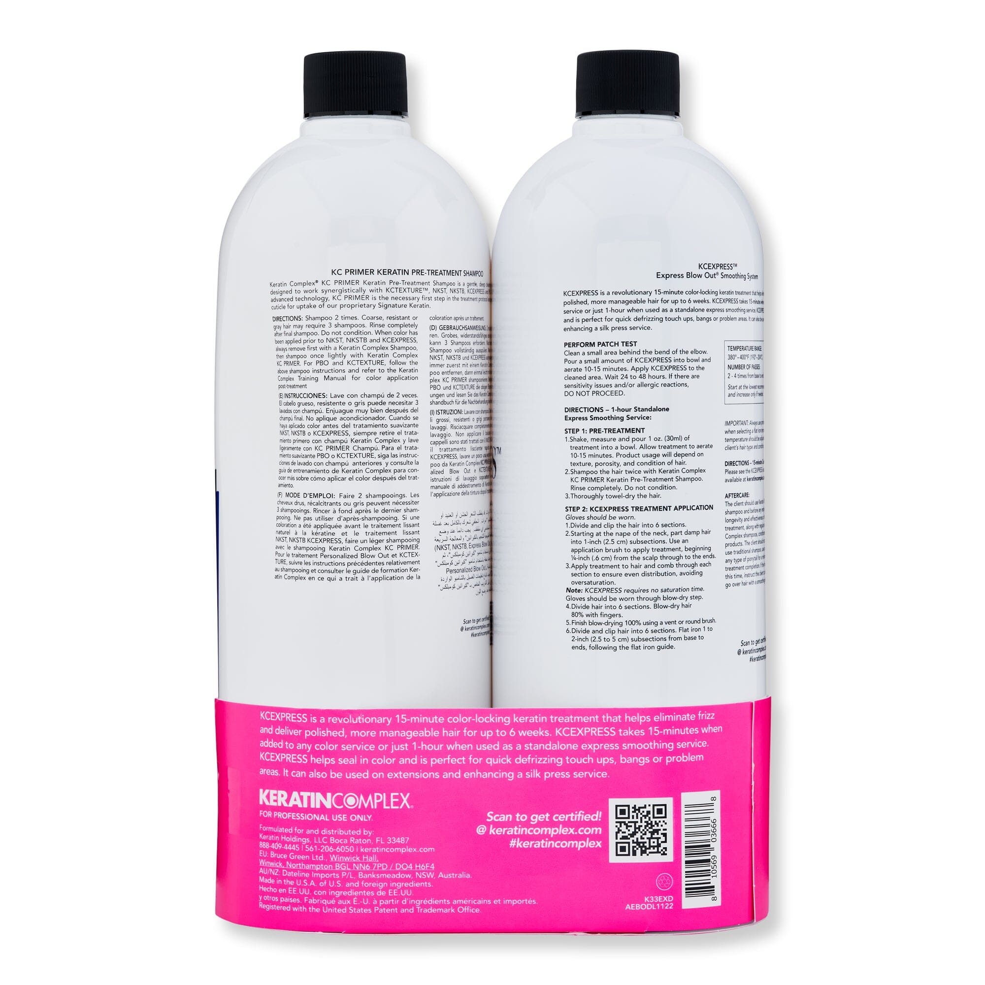 Keratin Complex Keratin Complex KcExpress Kit Hair Care Value Sets 
