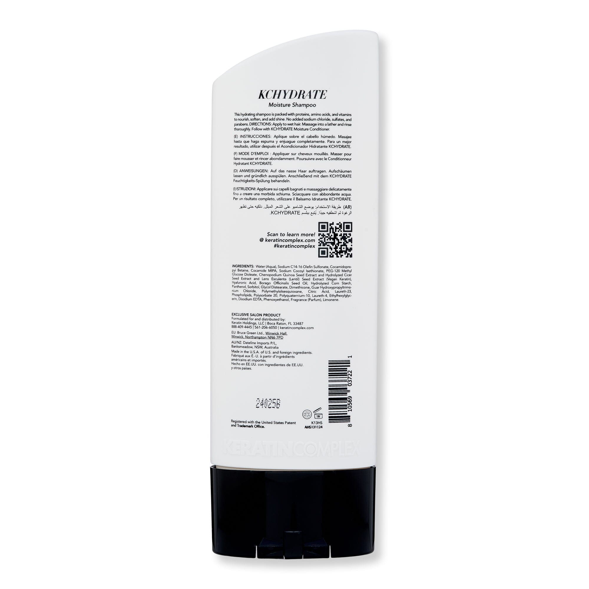 Keratin Complex Keratin Complex KcHydrate Moisture Shampoo Shampoos 
