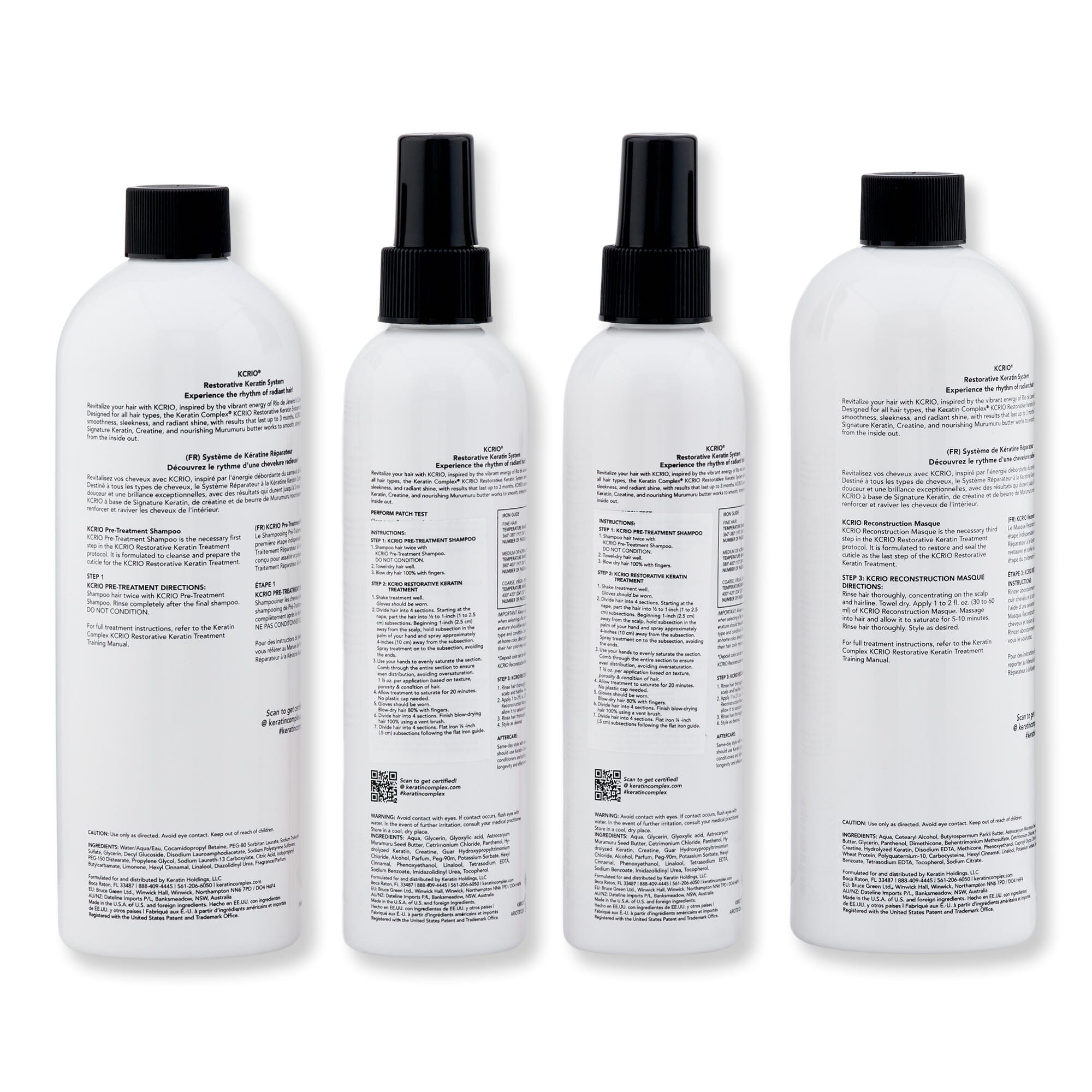 Keratin Complex Keratin Complex KCRIO Restorative Keratin System Hair Care Value Sets 