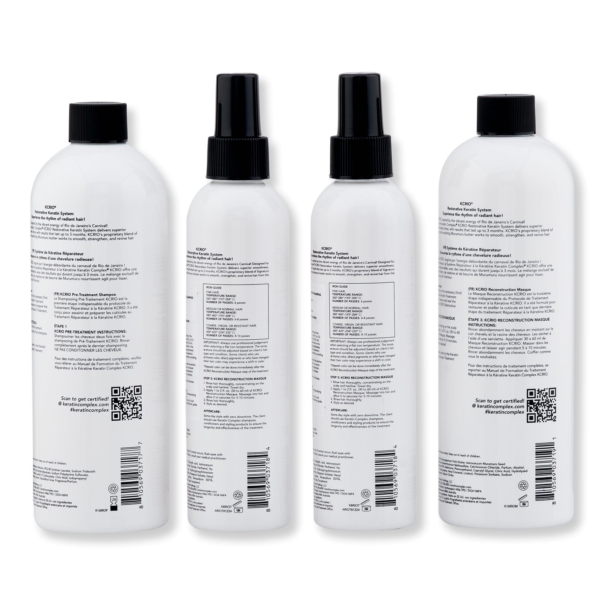Keratin Complex Keratin Complex KCRIO Restorative Keratin System Hair Care Value Sets 