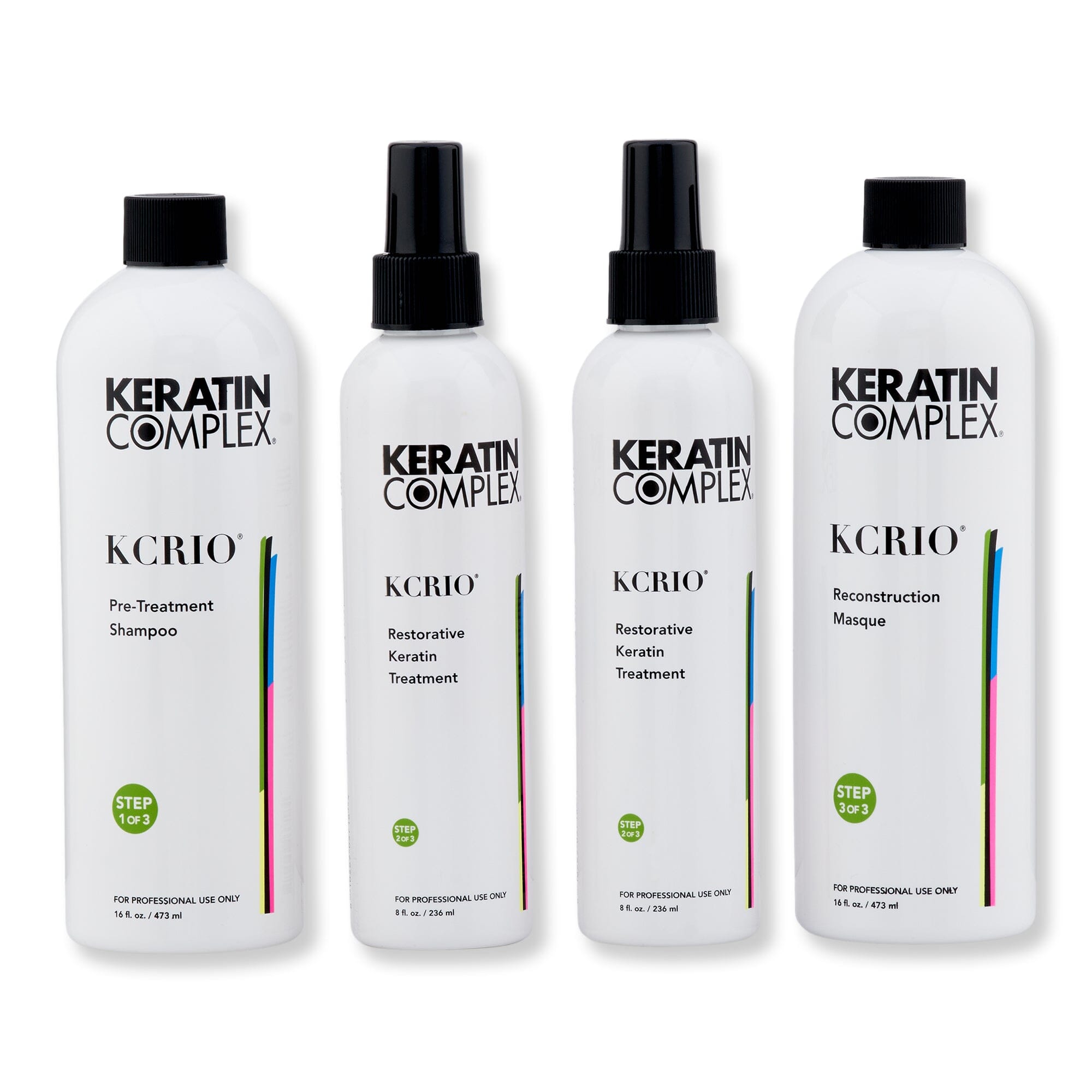 Keratin Complex Keratin Complex KCRIO Restorative Keratin System Hair Care Value Sets 