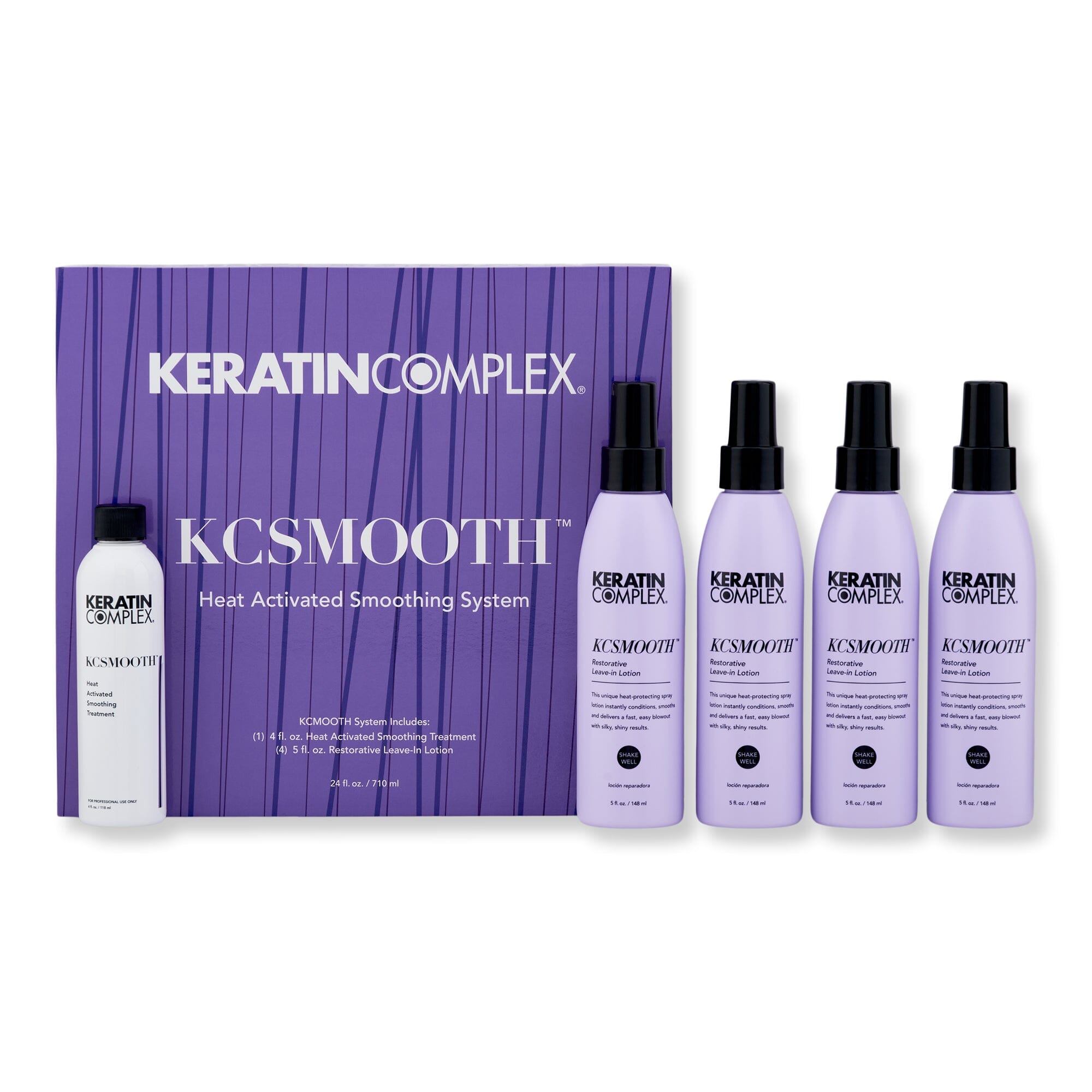 Keratin Complex Keratin Complex KcSmooth Heat Activated Smoothing System Hair & Scalp Repair 