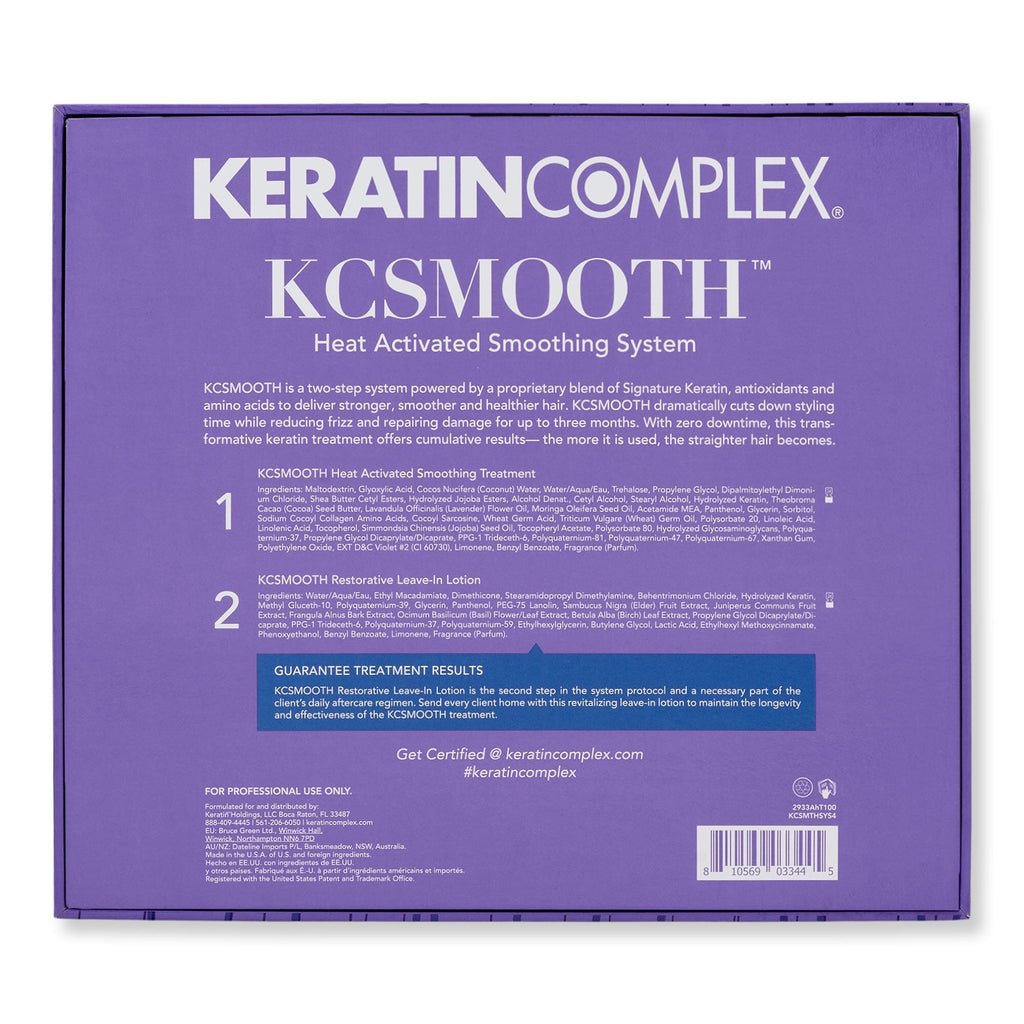 Keratin Complex Keratin Complex KcSmooth Heat Activated Smoothing System Hair & Scalp Repair 