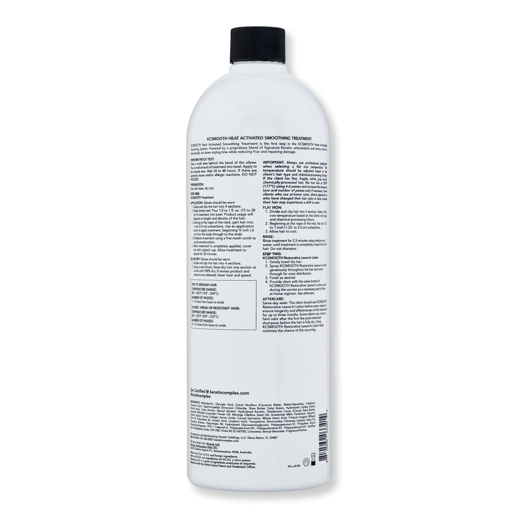 Keratin Complex Keratin Complex KcSmooth Heat Activated Smoothing System Hair & Scalp Repair 