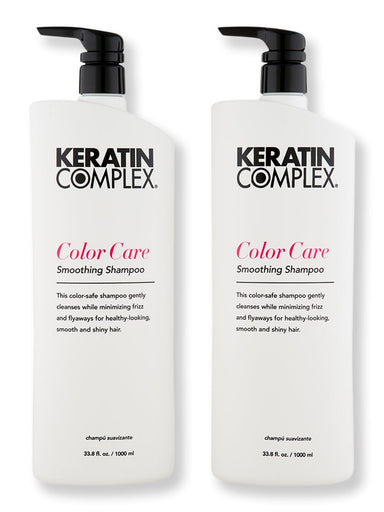 Keratin Complex Keratin Complex Keratin Color Care Shampoo 2 Ct 33.8 oz 1 L Shampoos 