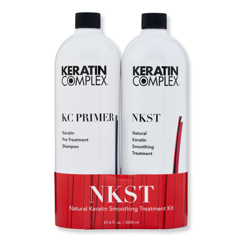 Keratin Complex Keratin Complex Natural Keratin Smoothing Treatment Duo Kit Hair & Scalp Repair 33.8 oz 