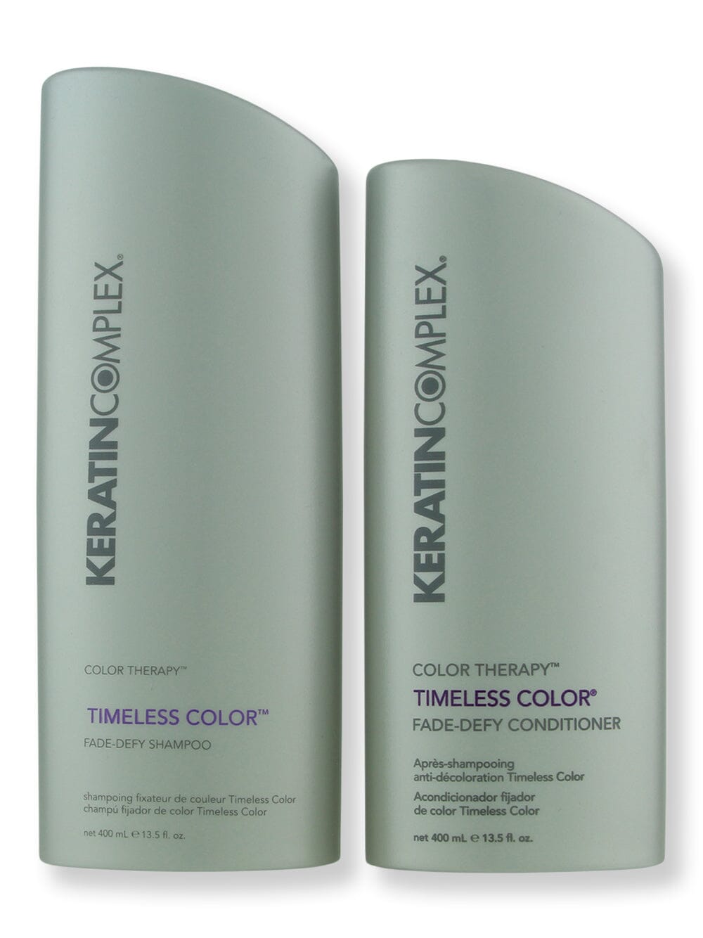 Keratin Complex Keratin Complex Timeless Color Fade-Defy Shampoo & Conditioner 13.5 oz Hair Care Value Sets 