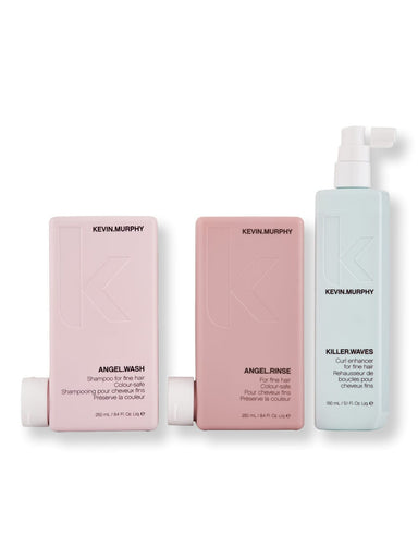 Kevin Murphy Kevin Murphy Angel Wash 8.4 oz, Angel Rinse 8.4 oz, & Killer Waves 5.1 oz Hair Care Value Sets 