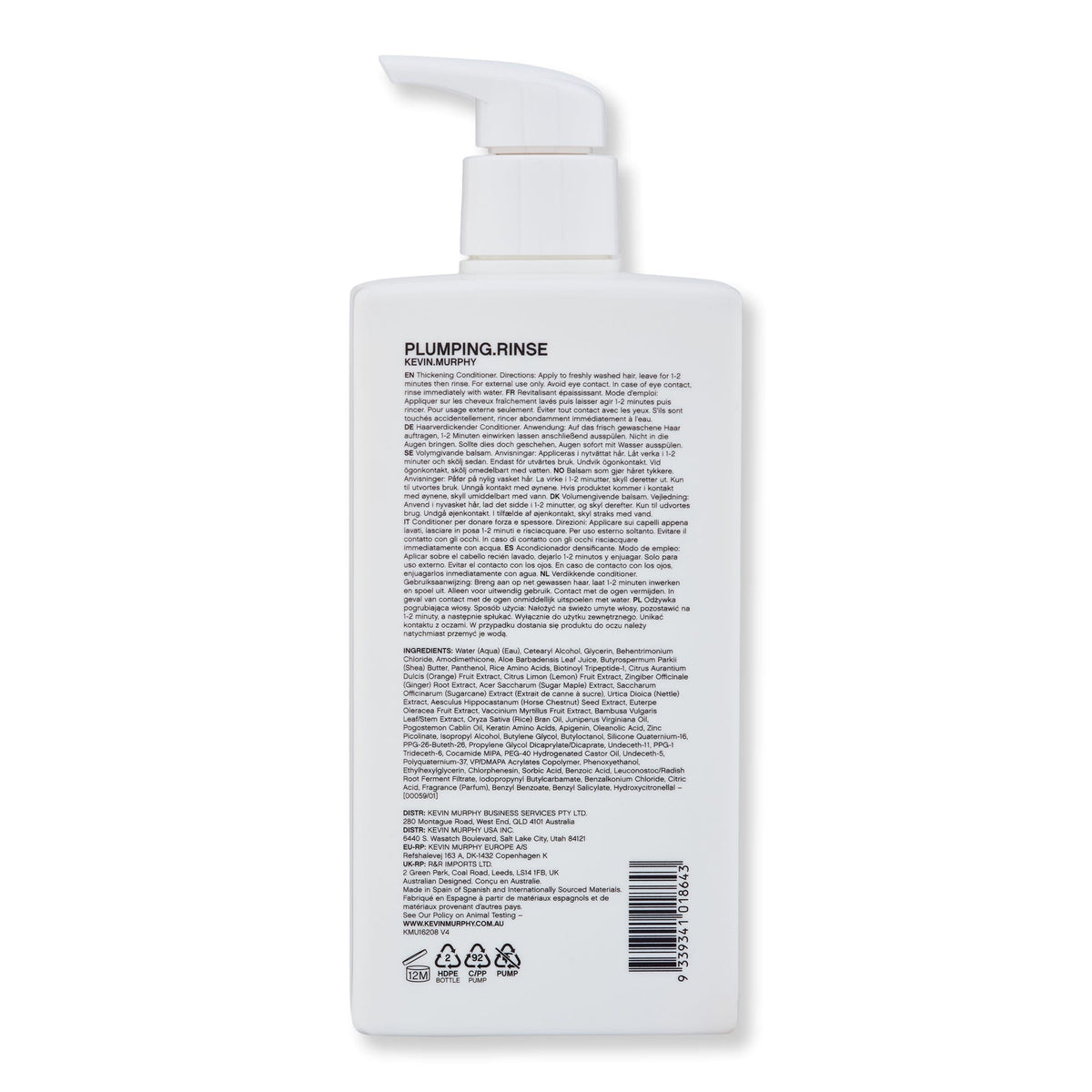Kevin Murphy Kevin Murphy Plumping Rinse Conditioners 