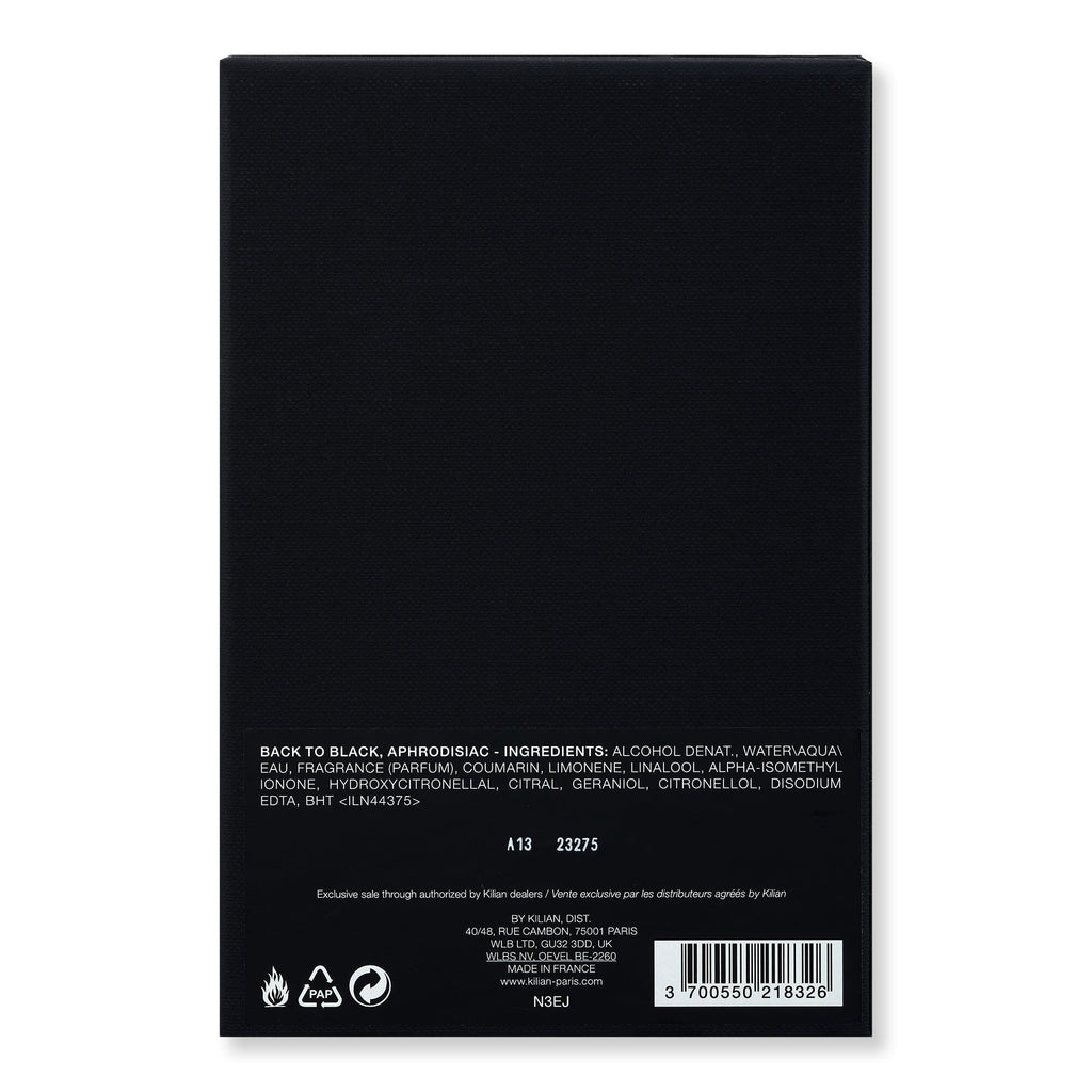 Kilian Kilian Back to Black Aphrodisiac Eau de Parfum Perfume 