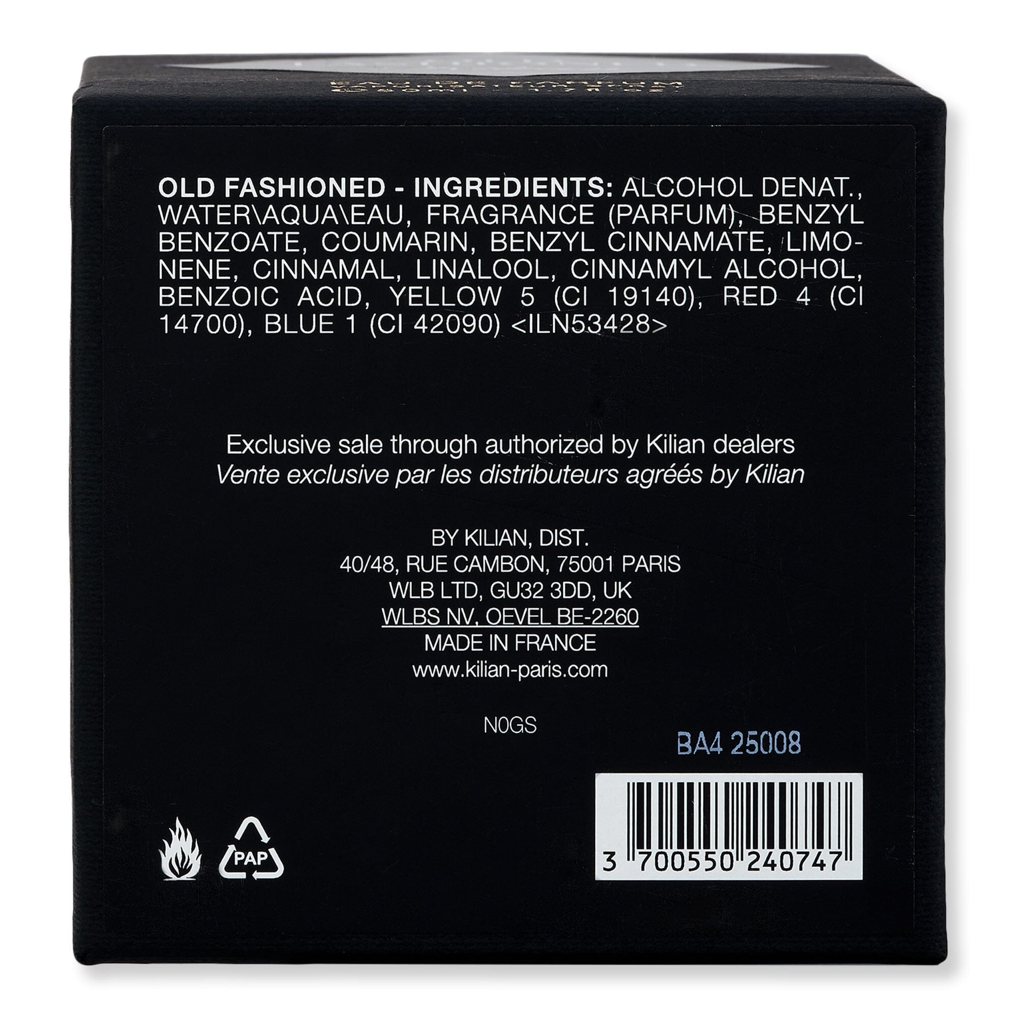 Kilian Kilian Old Fashioned Eau de Parfum Perfume 