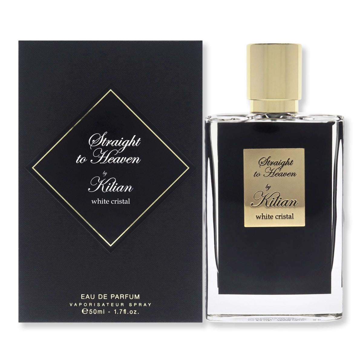 Kilian Kilian Straight To Heaven White Cristal Eau De Parfum Spray Perfume Refillable 1.7 oz 