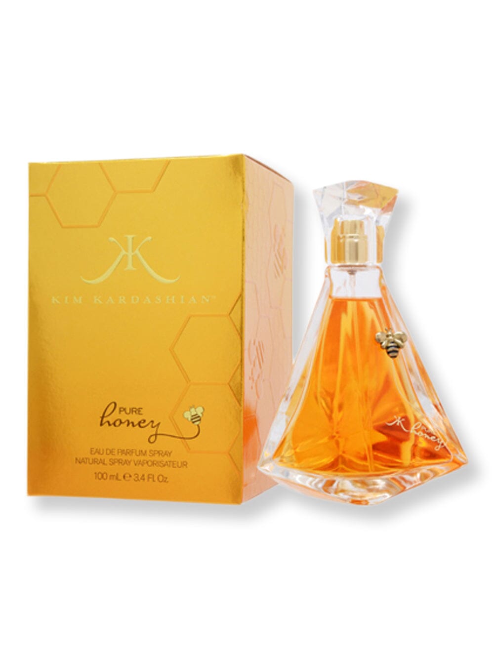 Kim Kardashian Kim Kardashian Pure Honey EDP Spray 3.4 oz100 ml Perfume 