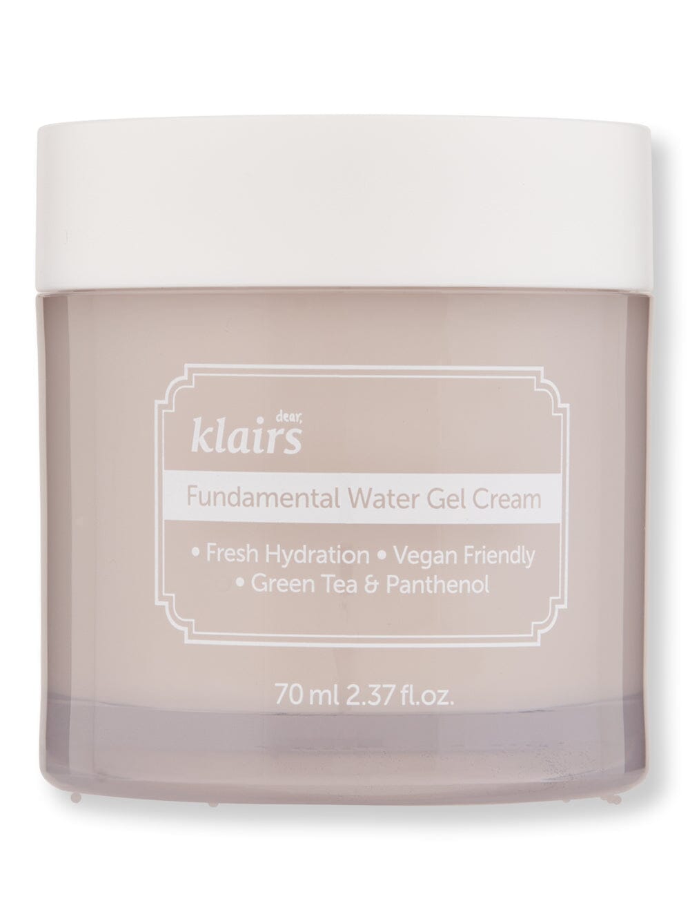 Klairs Klairs Fundamental Water Gel Cream Face Moisturizers 70 ml 