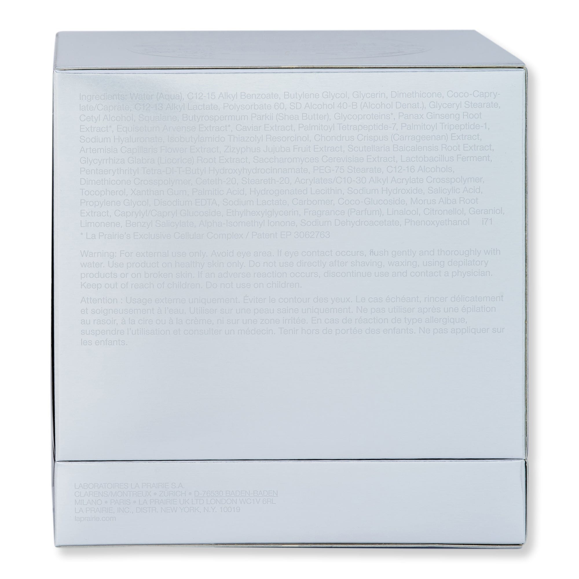 La Prairie La Prairie White Caviar Creme Extraordinaire 2 oz 60 ml Skin Care Treatments 