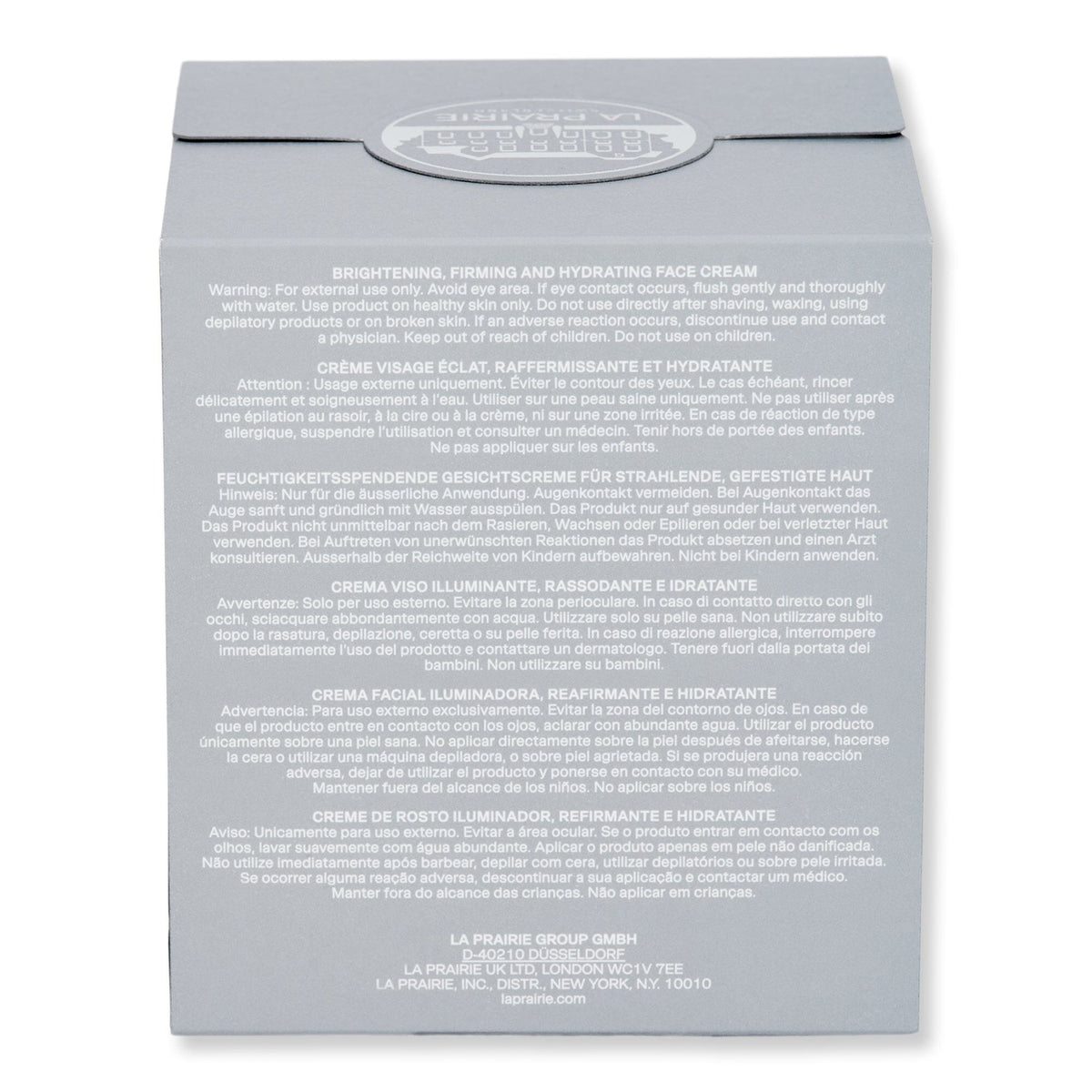 La Prairie La Prairie White Caviar Light Infusion Cream Face Moisturizers 