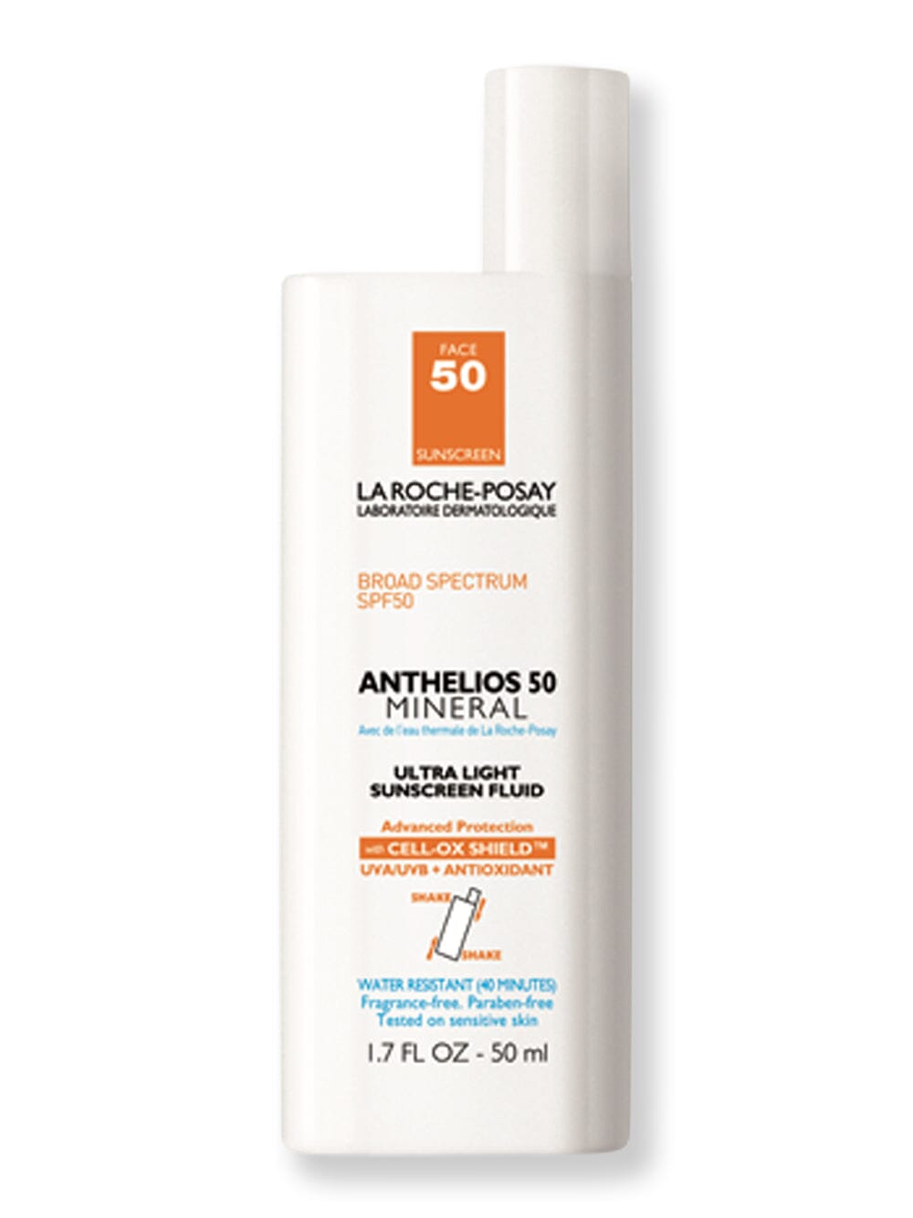 La-Roche Posay La-Roche Posay Anthelios 50 Mineral Sunscreen Face Sunscreens 1.7 fl oz 