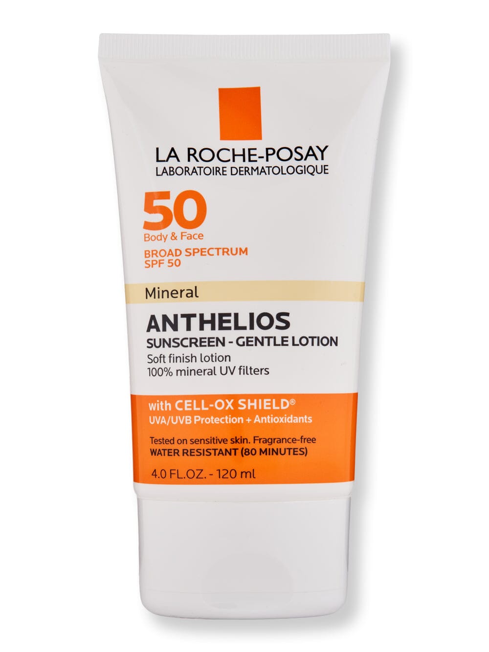 La-Roche Posay La-Roche Posay Anthelios 50 Mineral Sunscreen Gentle Lotion Body Sunscreens 4.06 fl oz 